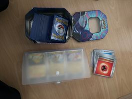 Pokémon Karten +400 Karten, Sammlung mit Sammelalbum