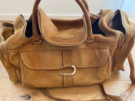 Ciao Finest Traveller Reisetasche, Vintage Leder, Top Zus...