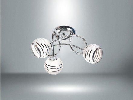 Lampadari & plafoniere: LAYA Deckenlampe 3XE27 WEISS-CHROME – Nuovo e nell'imballaggio originale da Lachen SZ venduto da ANDDUS-MASSLIGHT