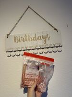Geburtstagskalender zum Personalisieren, + Zusätzliche Teile