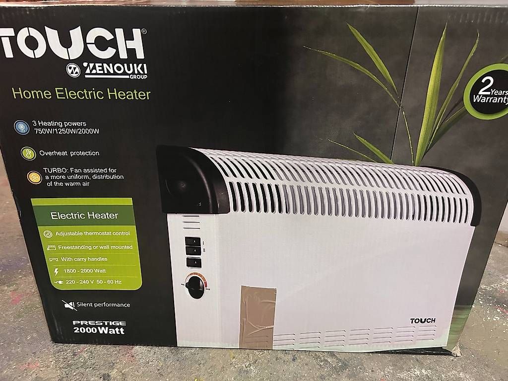 Radiateurs: Radiateur électrique TOUCH 2000 W – D'occasion à Lausanne par zou_jhq8