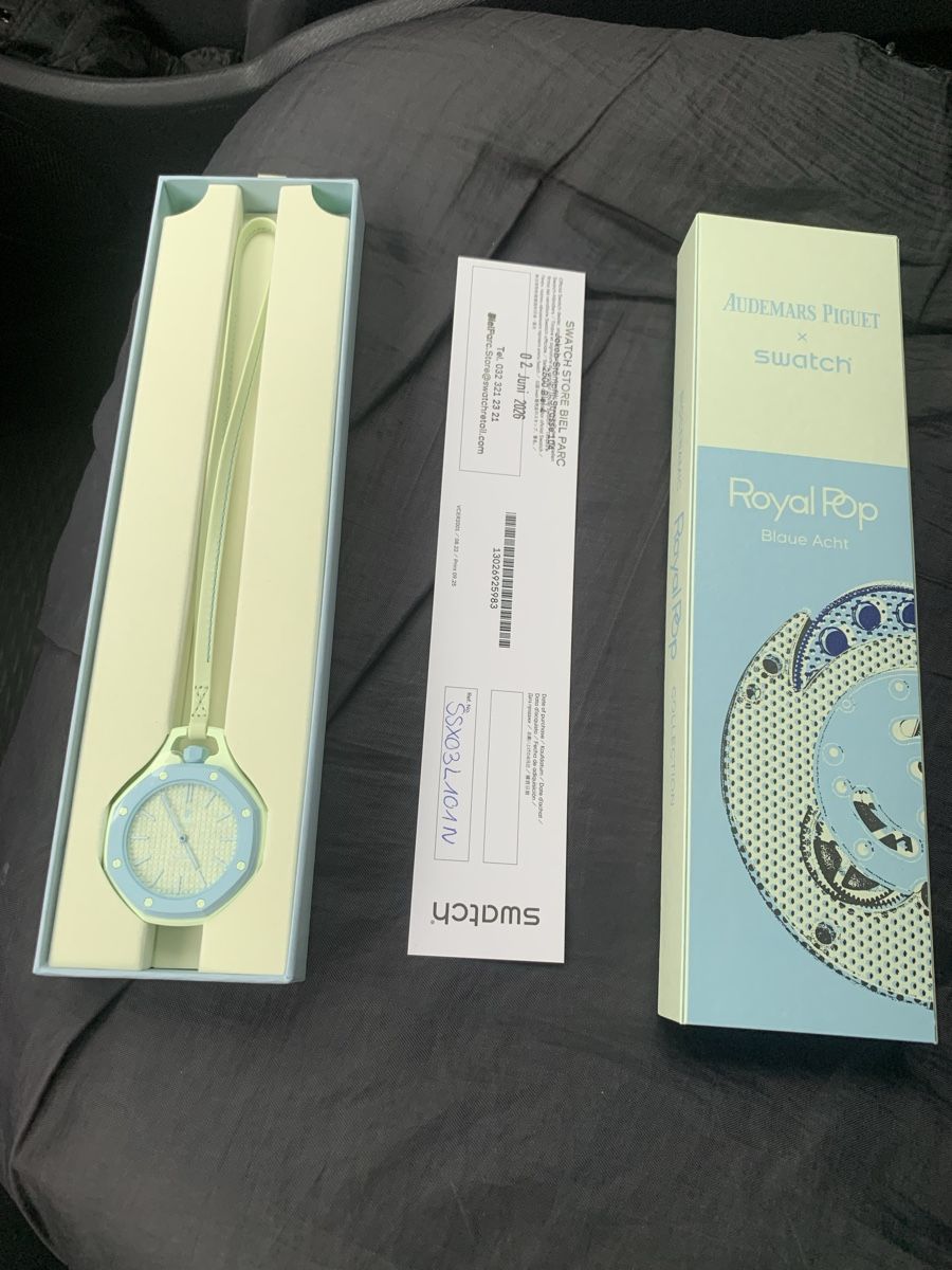 Swatch Orologi: Swatch AP ROYAL POP – Nuovo e nell'imballaggio originale da Neuchatel venduto da RinoICF 1