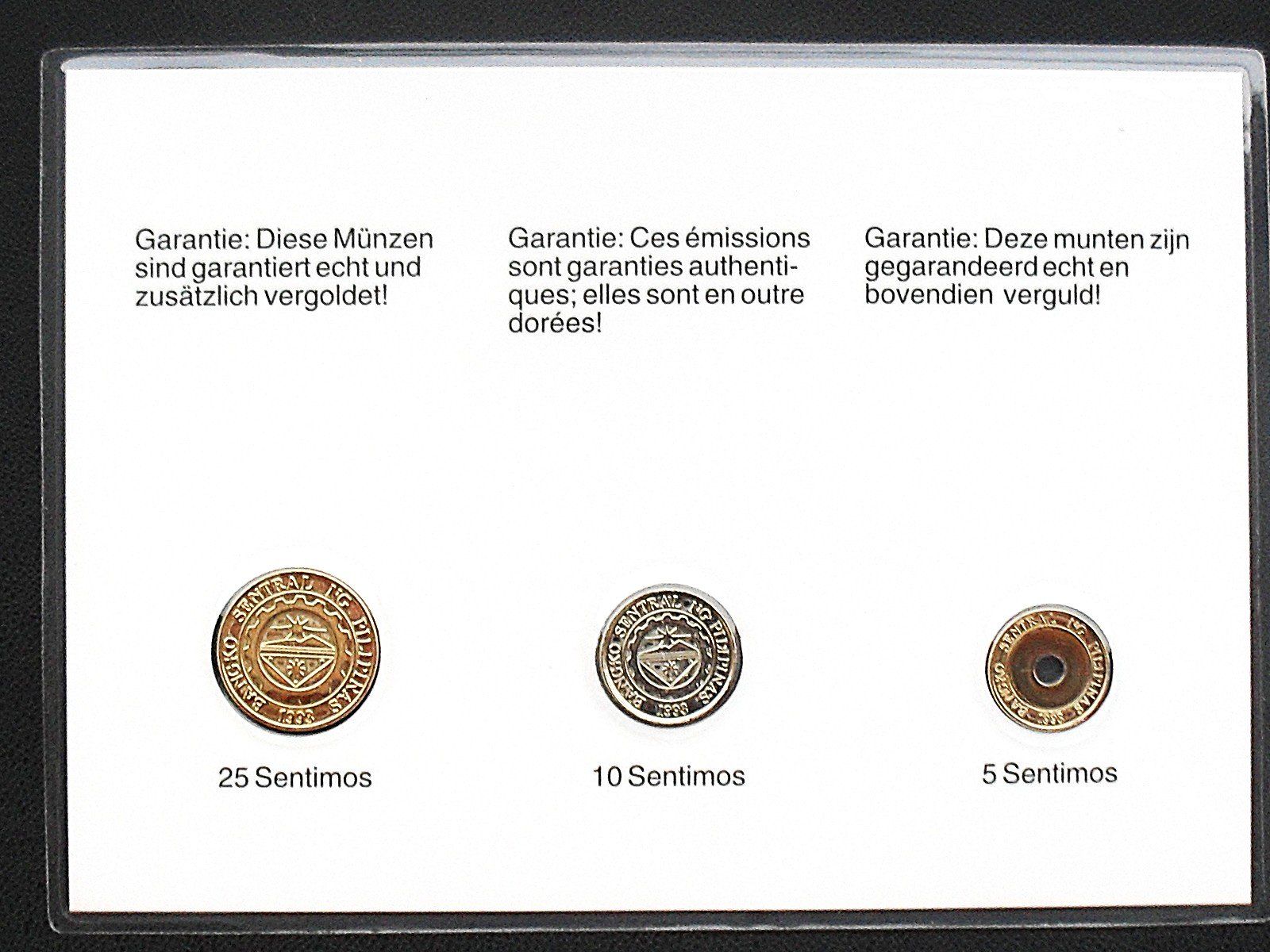 Alle Münzen: PHILIPPINEN - Münzen vergoldet – Neu (gemäss Beschreibung) aus zuerich von Ocean99 1