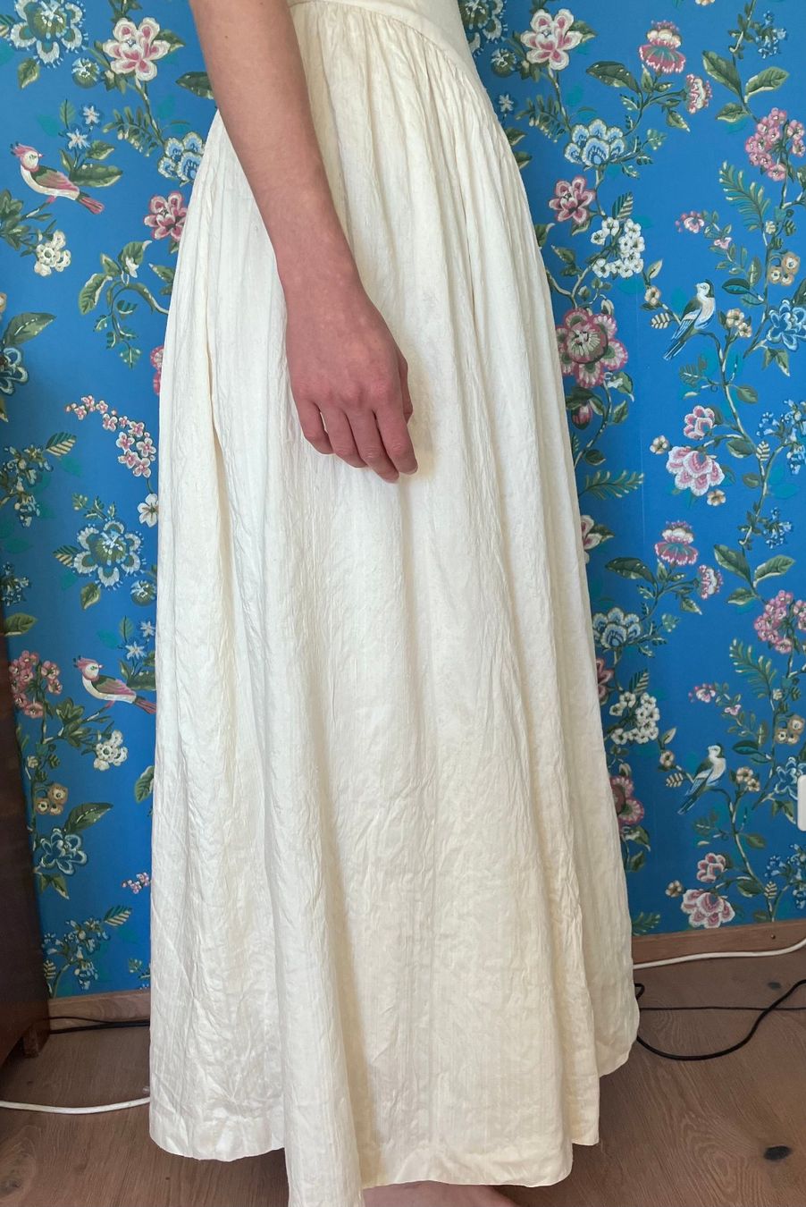 Vestiti: (Hochzeits)Kleid aus Rohseide – Usato da Bolligen venduto da fam_6dzp 6