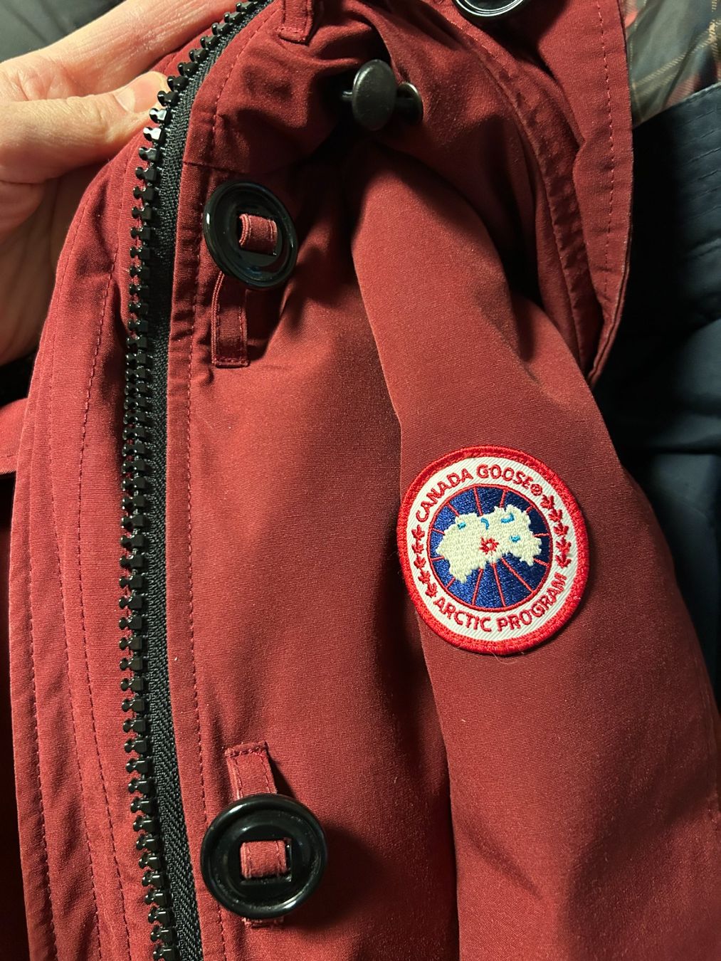 Canada Goose Cappotti: Canada Goose Winterparka Damen Grösse SP – Usato da Bern venduto da ewi21 1