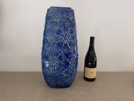 COSMOS grand vase rare vintage céramique art déco design 60