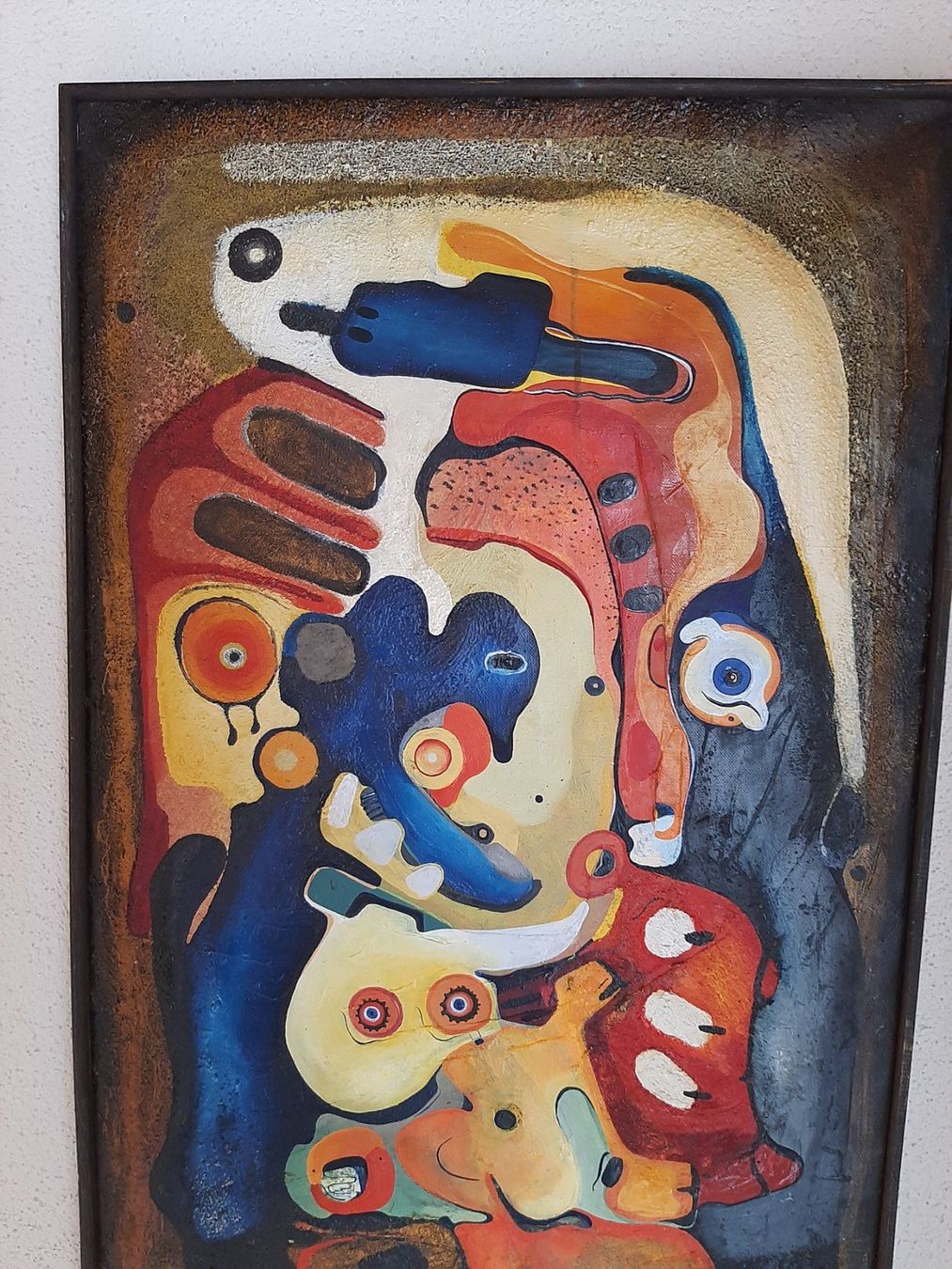Dipinti: Gemälde TOTEM von Kurt Lauer – Usato da Kreuzlingen venduto da mazi07 1