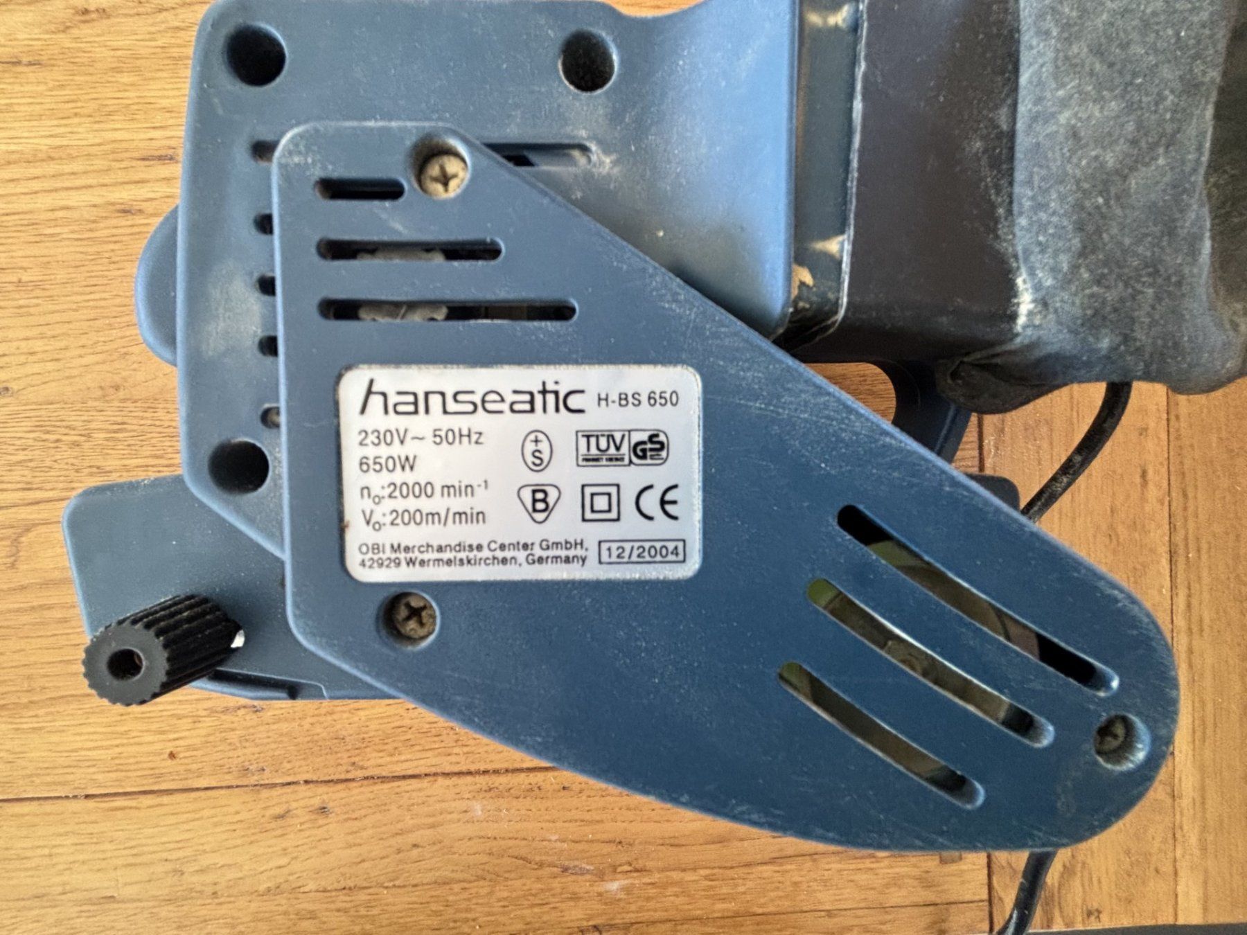 Smerigliatrici & Lucidatrici: Bandschleifer H-BS 650 hanseatic – Usato da Bätterkinden venduto da joh_yf7g 2