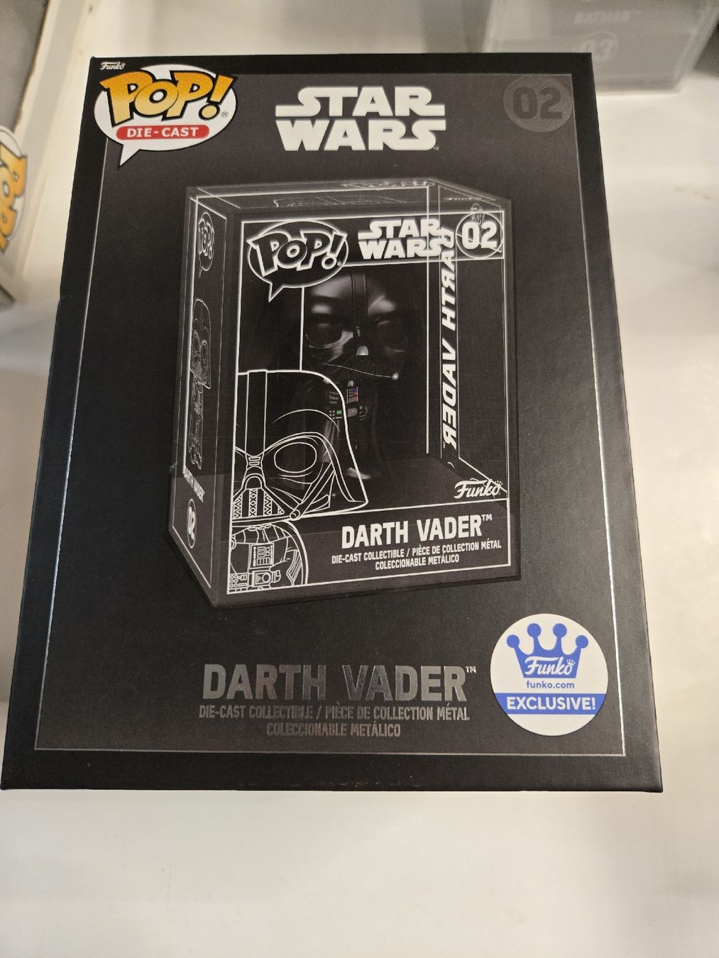 Funko Figuren: funko pops dark vador die cast chase – Neu (gemäss Beschreibung) aus Saxon von eMxLLLLL 1