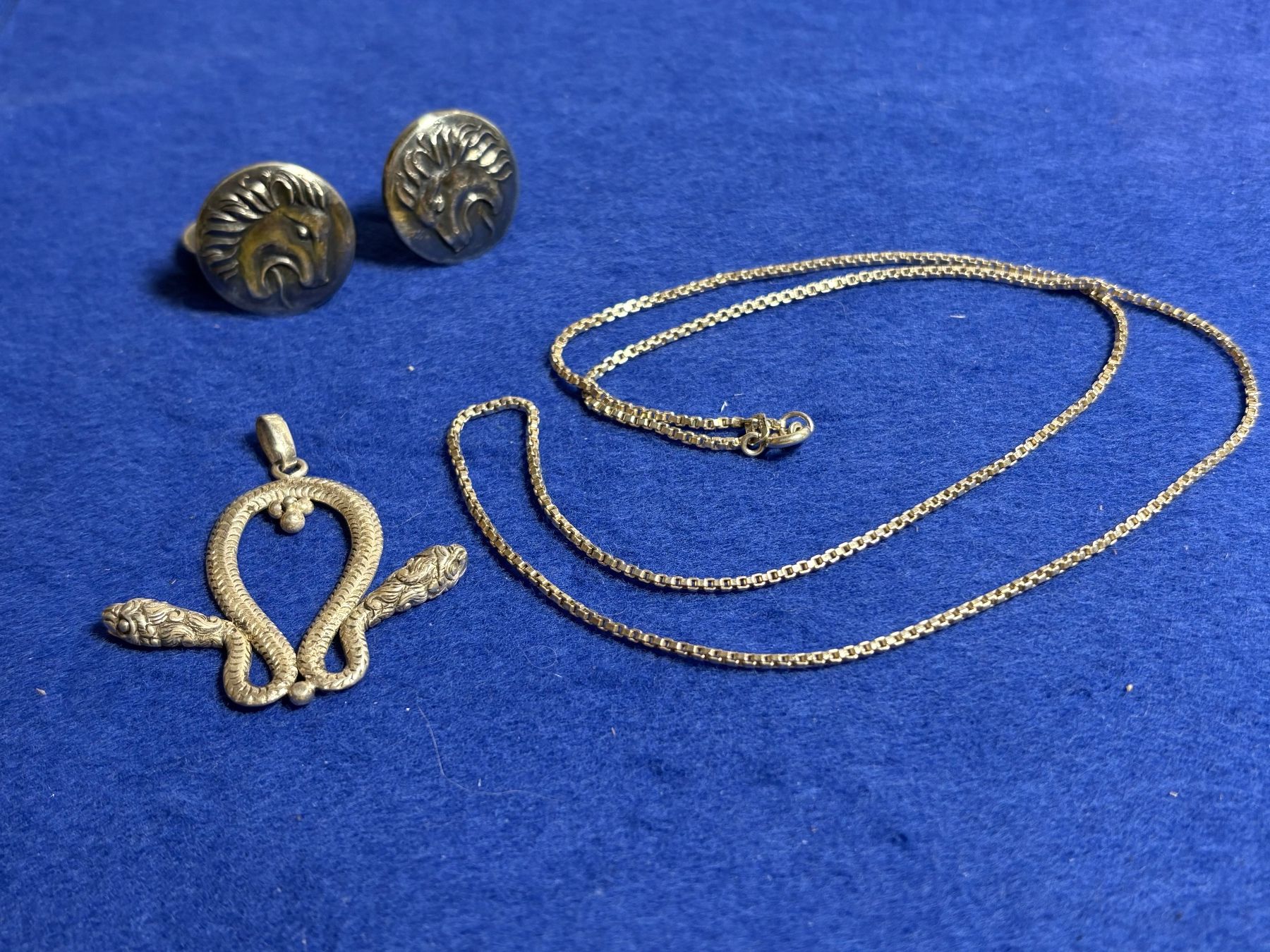 Altri gioielli: 37 Gr. 800 Silber Schmuck gemischt – Usato da St. Peterzell venduto da verena40