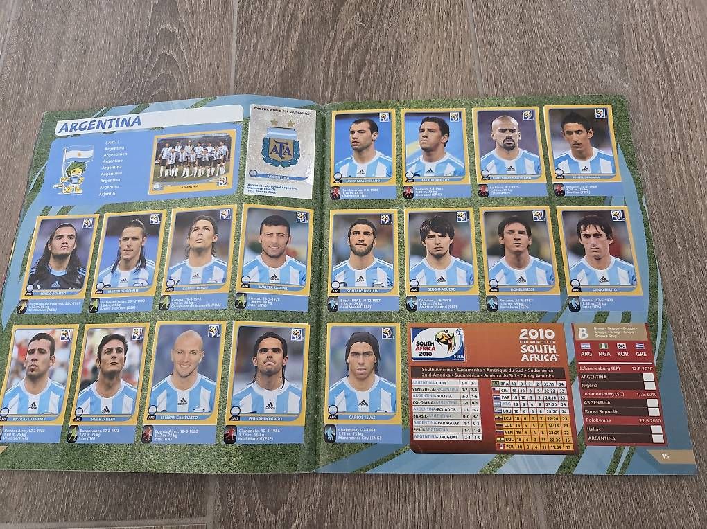 Album: Panini WM 2010 Südafrika – Usato da Hildisrieden venduto da Wydenhof1 4