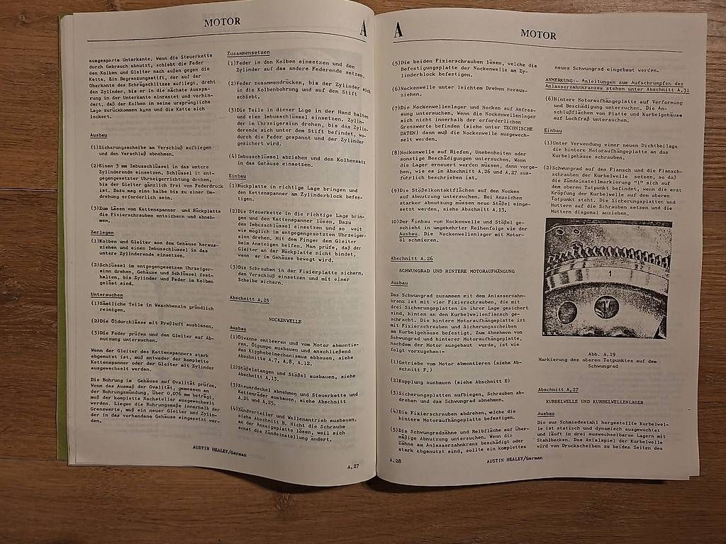 Libri: Austin Healey 3000 Werkstatthandbuch (deutsch) – Usato da Gümligen venduto da Corsica0 1