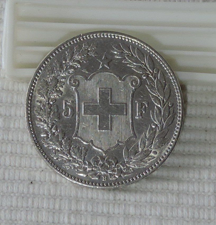 Tutti le monete: 5 Franken 1908ss-vz Silber – Usato da Gommiswald venduto da Malediven2025 1