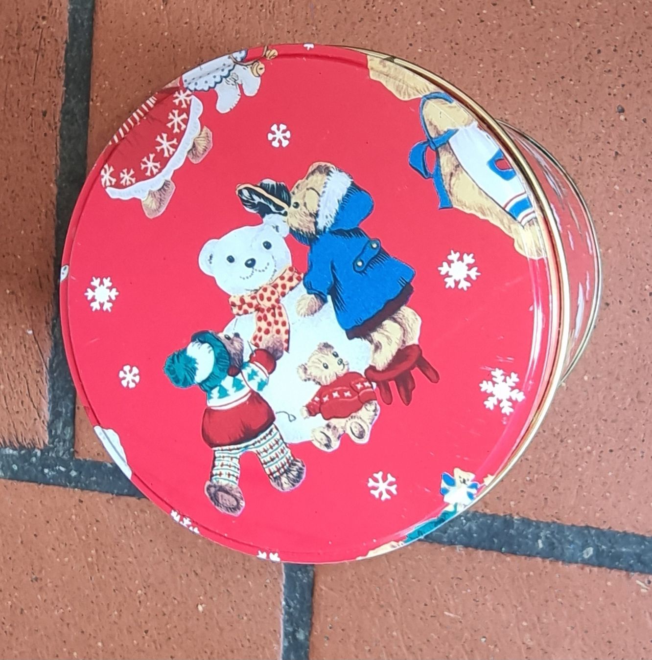 Zuckerdosen: Blechdose mit Teddybären-Motiv – Gebraucht aus Rifferswil von sandra0010 2