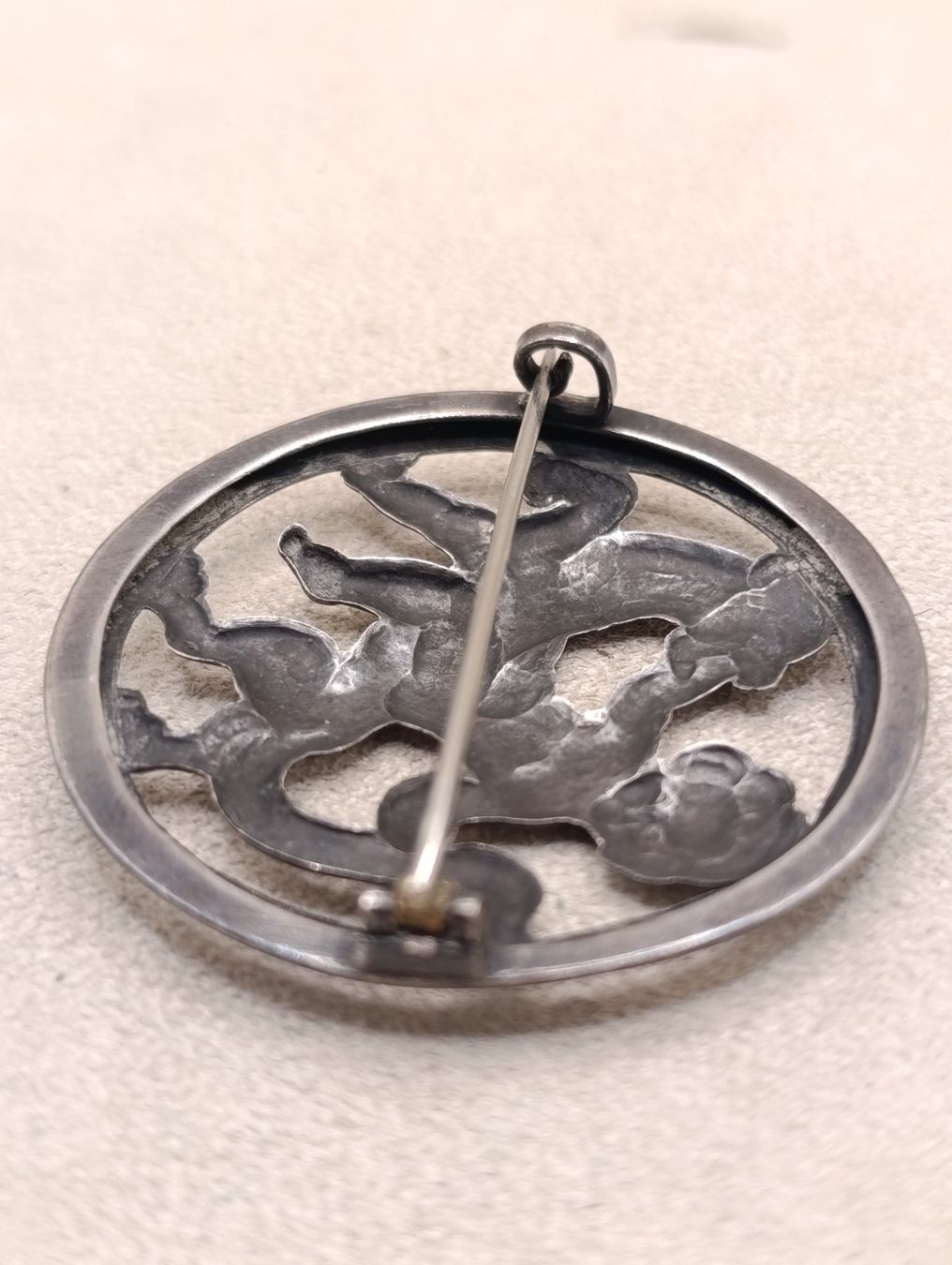 Broschen & Nadeln: Antike 925er Silber Brosche um 1900j Top – Gebraucht aus Steffisburg von 1.Schmuckschatulle 6