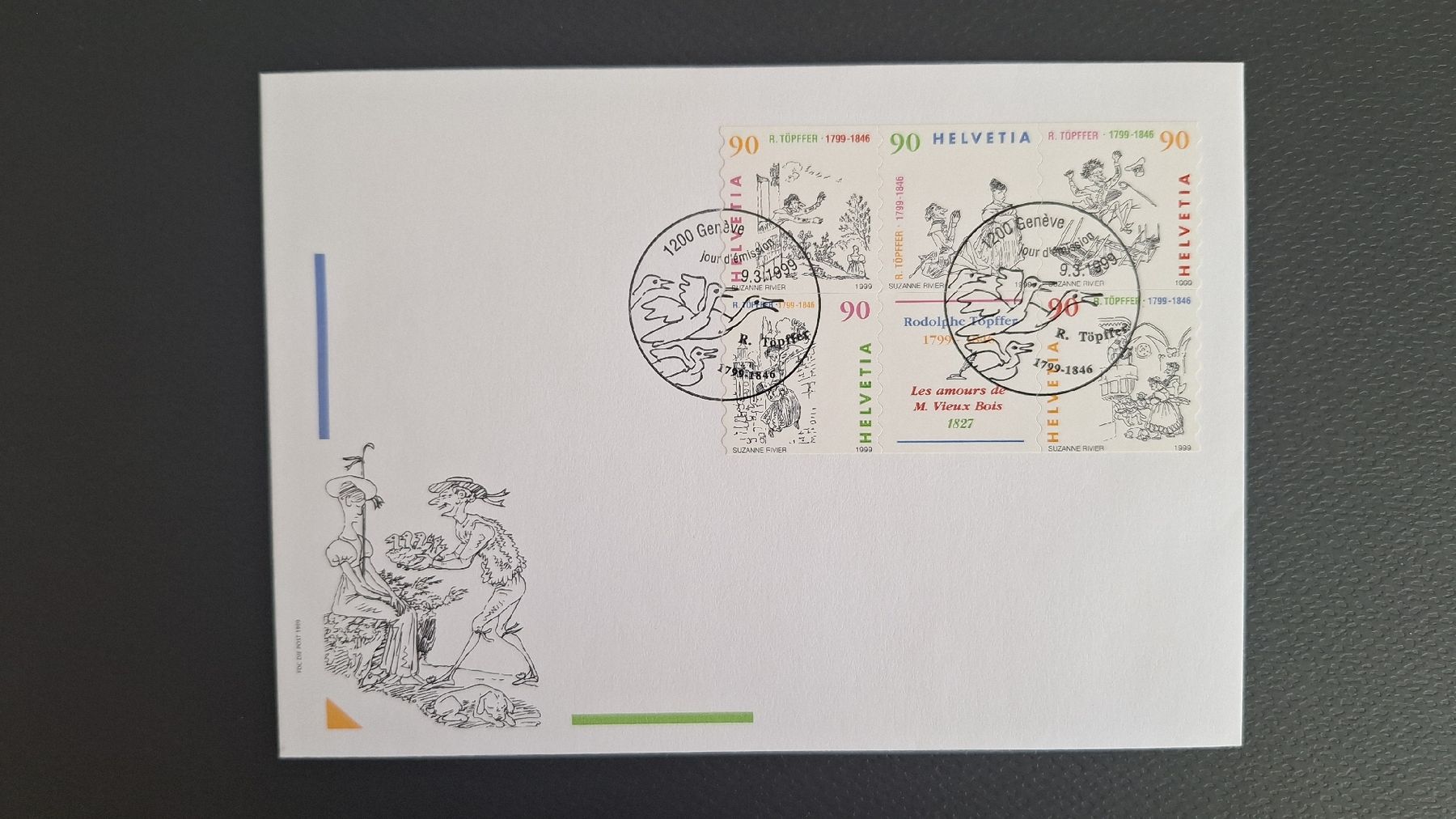 Tous les timbres: 1999,Markenheftchenblatt auf FDC – Neuf (Voir description) à Pratteln par walti-6060