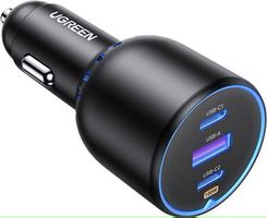 130W Turbo 12V Auto-Ladegerät für USB-C MacBook Laptop Handy