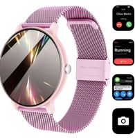 Neue Multifunktionale Unisex Smart Watch, Metall (Rosa)