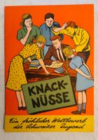 Knack-Nüsse - Rätsel Heft Schweizer Jugend, ±1950 ab Fr. 5.-