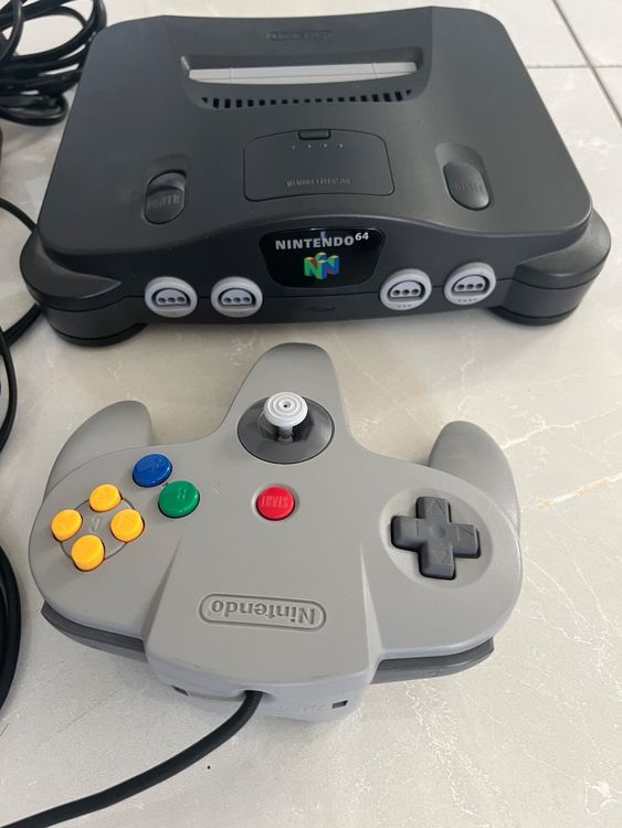 Nintendo 64 Konsole mit 4 Spielen (Gebraucht) in Kaiseraugst für CHF ...