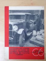 Citroen C6 Berline Gd Tourisme 4 Places Prospekt ca1930 V023