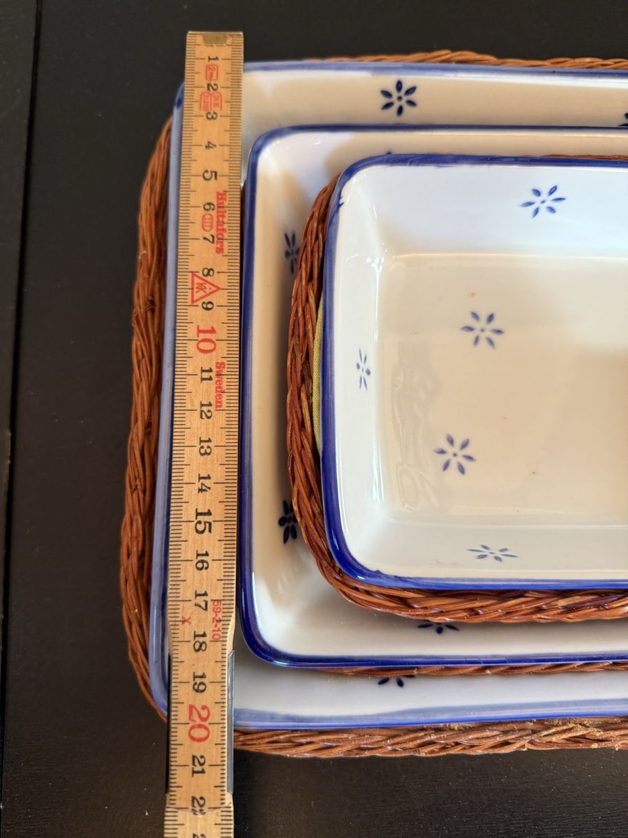 Piatti di portata: Lot de 3 plats, apéritif – Usato da Les Enfers venduto da samoern 3
