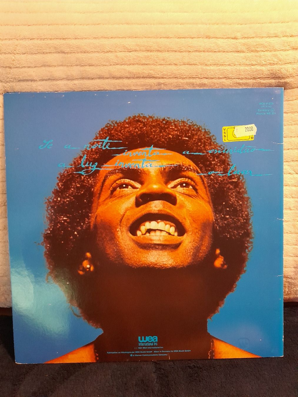 Schallplatten: Rare Gilberto Gil Luar Vinyl LP germ.1981 – Gebraucht aus oekingen von beauty1964 1