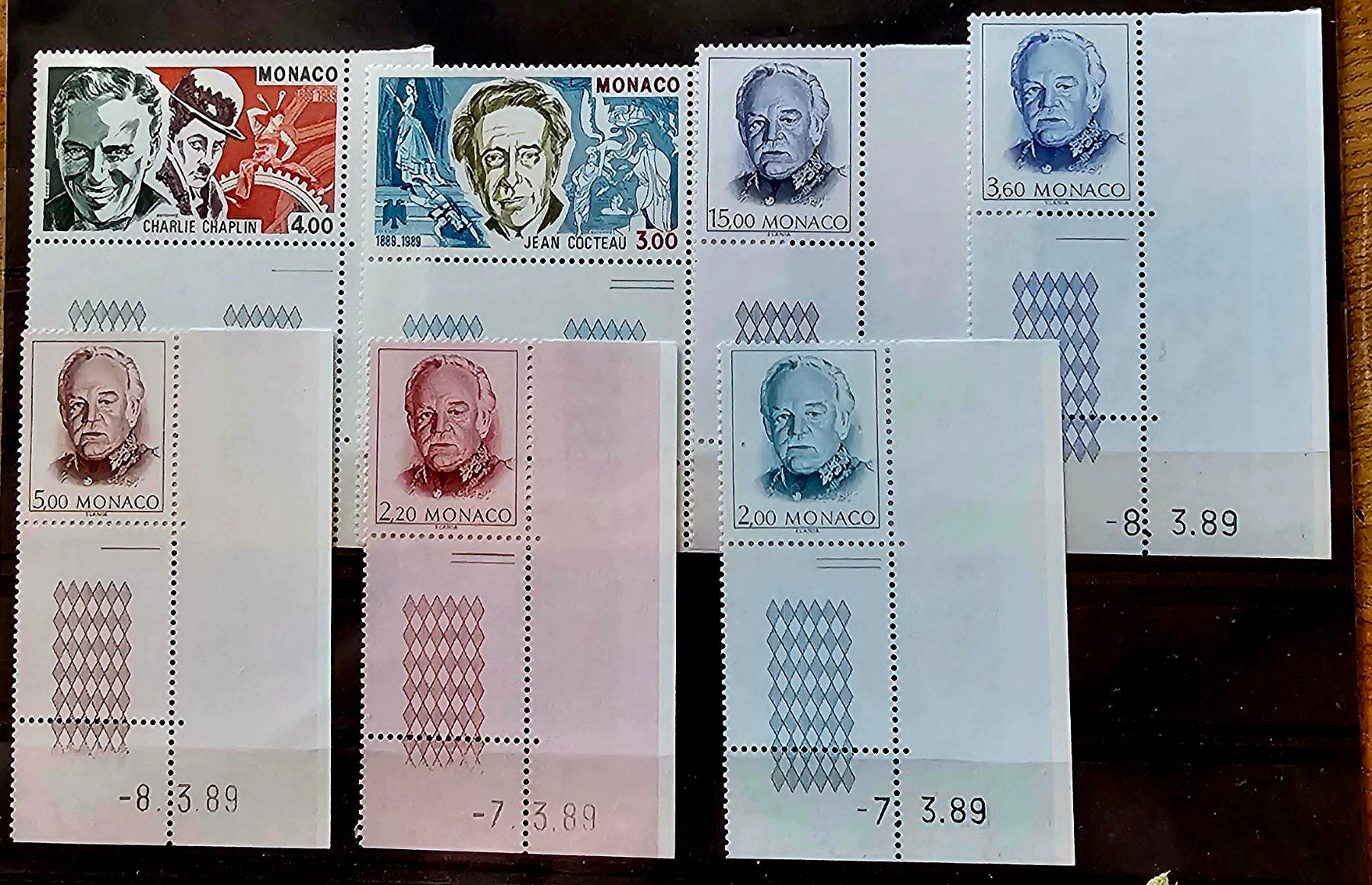 Tous les timbres: MONAC coins datés 1989 – Neuf (Voir description) à Les Valettes par Nuba1