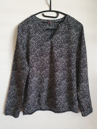 ***NEU*** Schlupfbluse von STREET ONE, Gr. 38, s/w - langarm