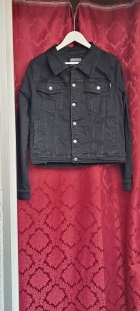 Neue Urban Classic Jeansjacke Schwarz Gr.M Gothic