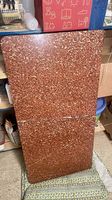 Grande plaque de marbre brun ancien  112 × 54 cm