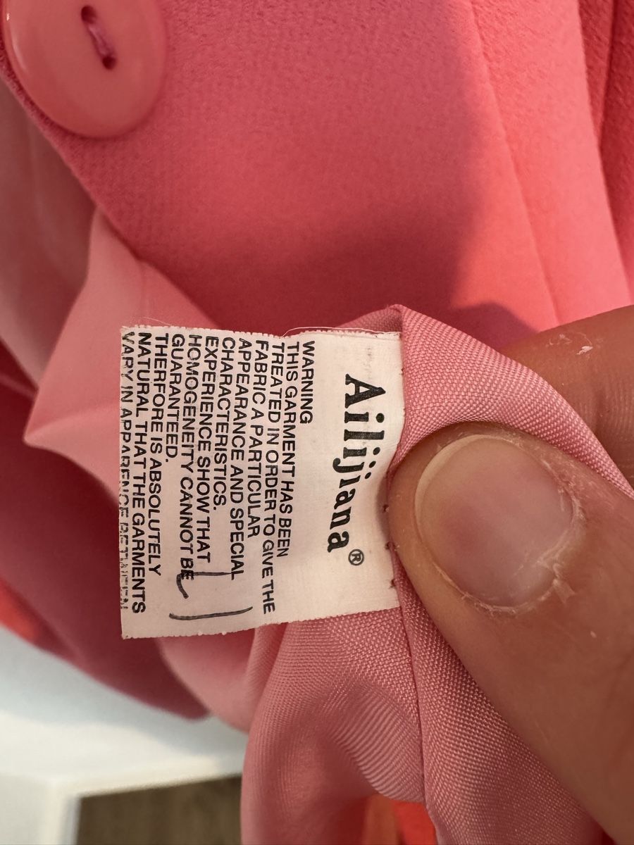 Giacche: Blazer Jacke Mantel rosa Gr. S / M – Usato da Fislisbach venduto da KolibriSecondhand 3