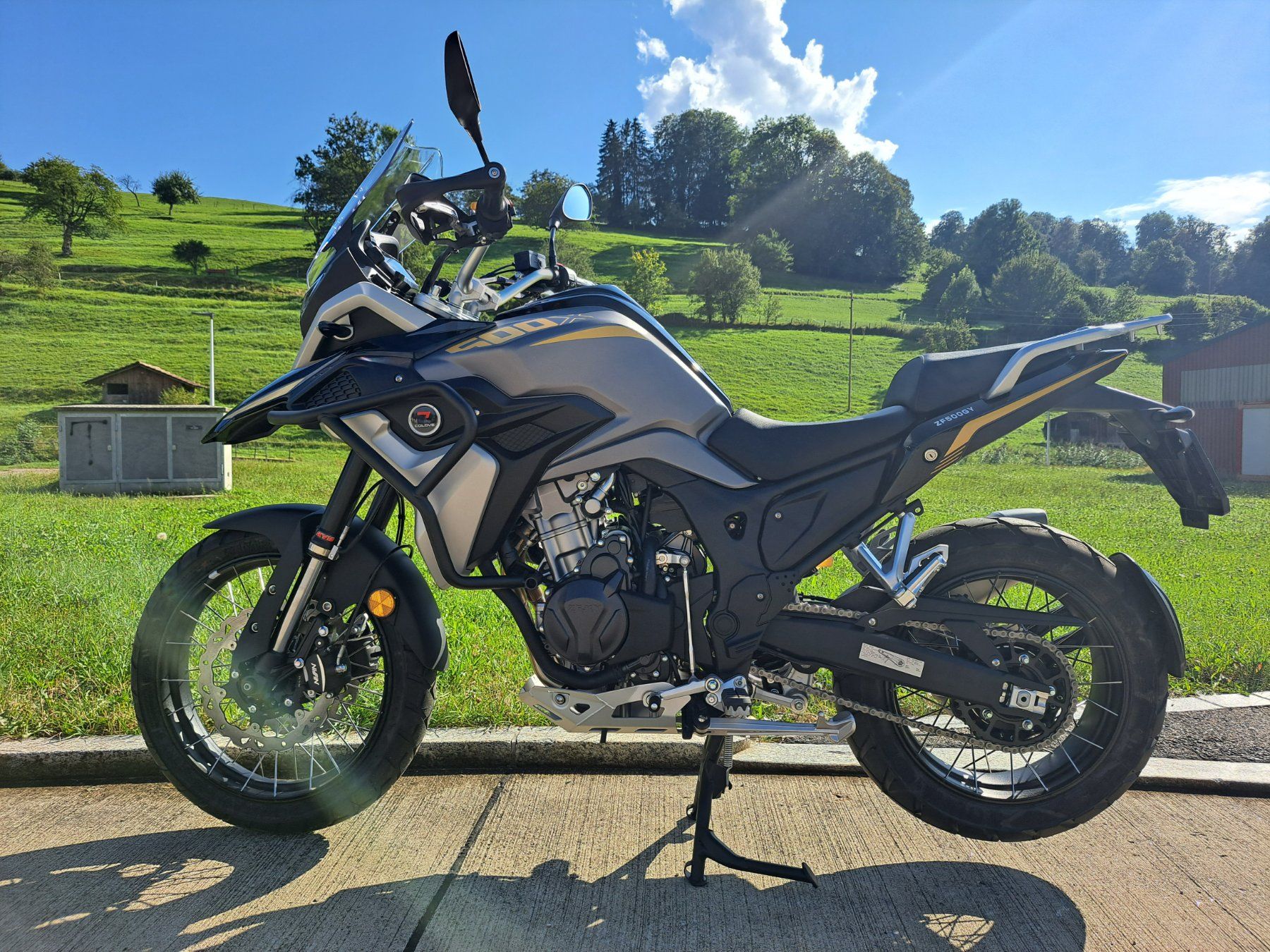 Touring: COLOVE 500 X Adventure ABS – Nuovo (secondo la descrizione) da Seewen SO venduto da motoXpertag
