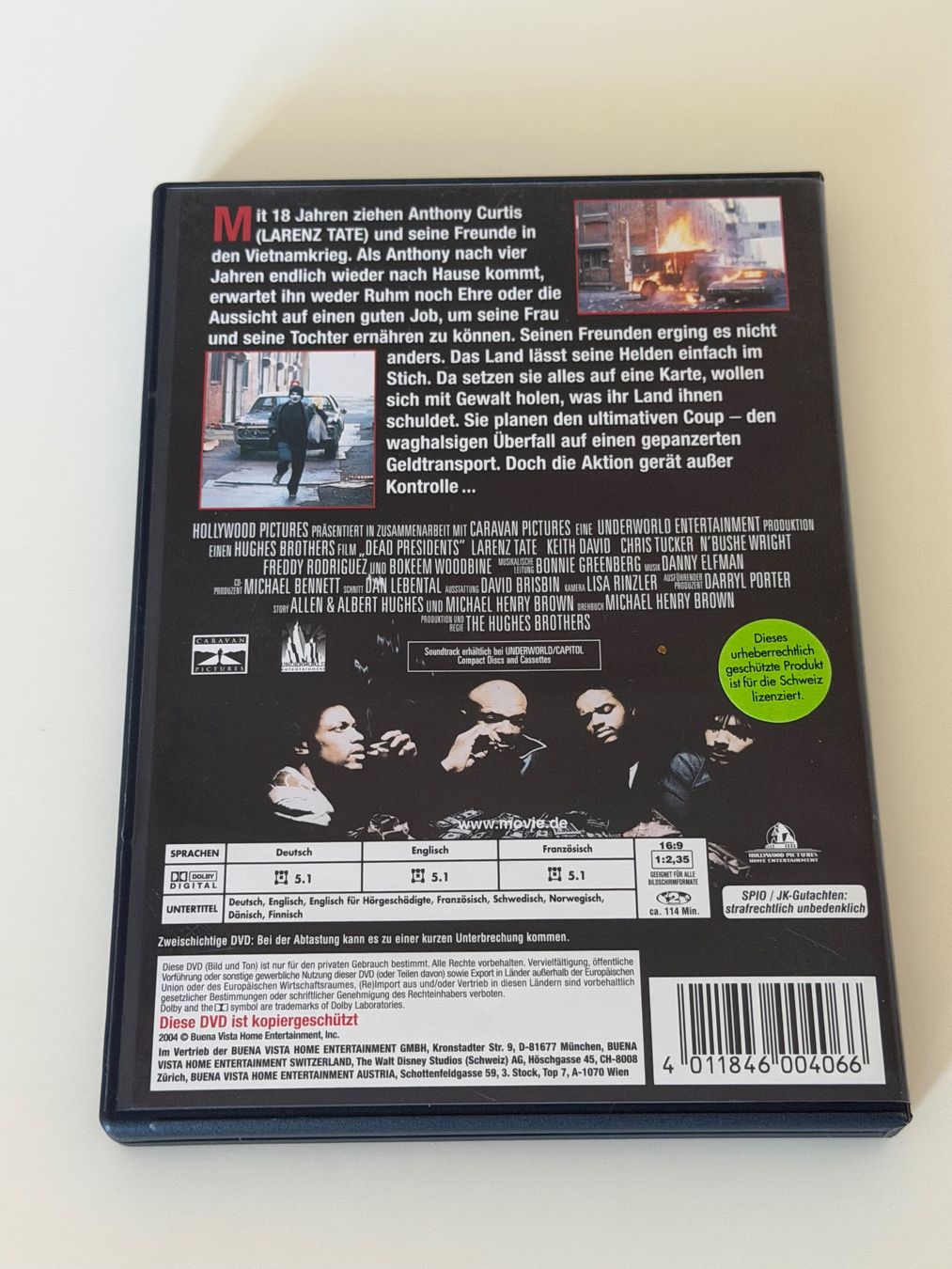 Alle DVDs: DVD Dead Presidents - UNCUT – Neu (gemäss Beschreibung) aus Altstätten SG von sheamus 1