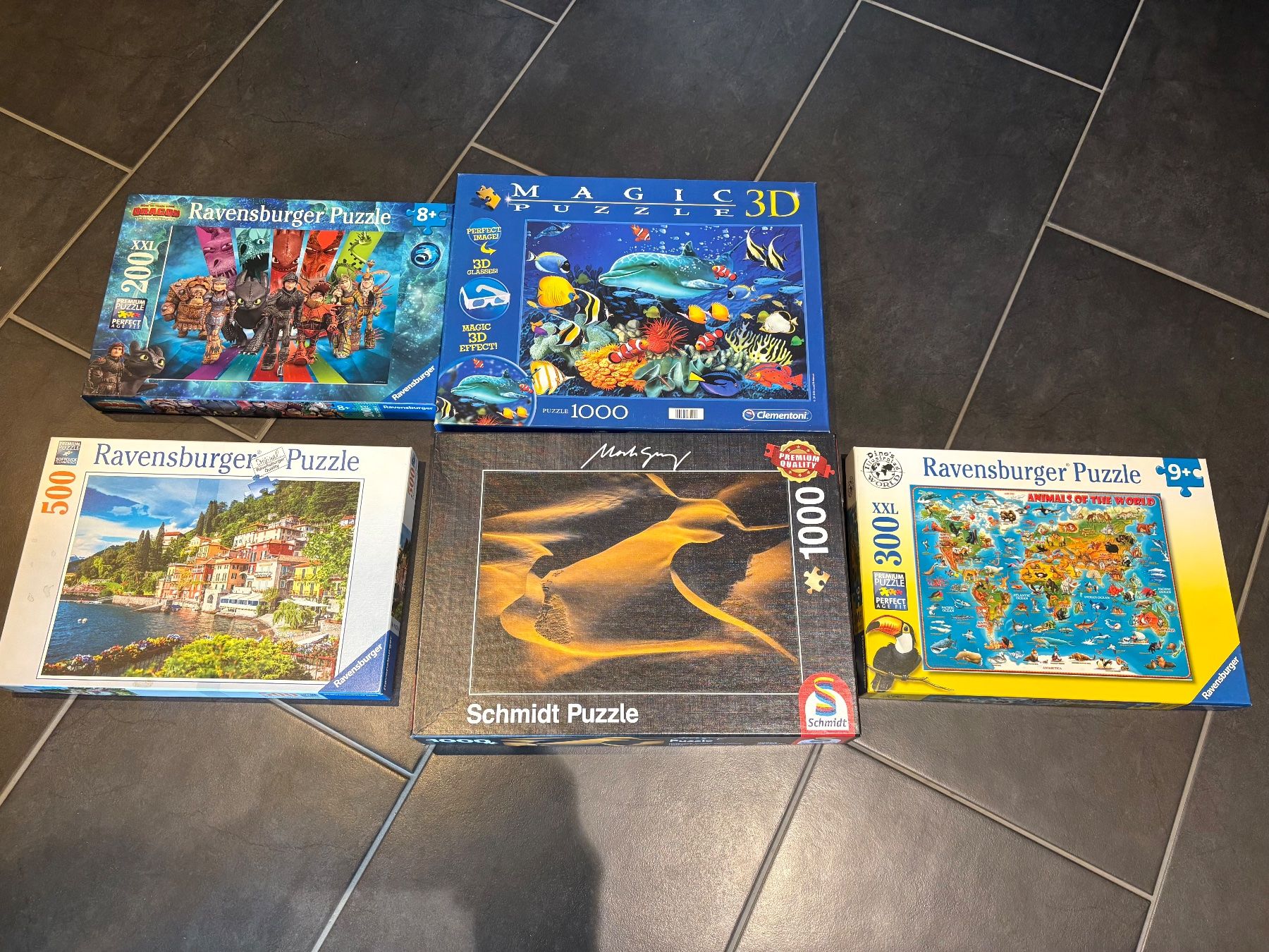 Puzzle: Ravensburger, Clementoni, Schmidt Puzzle 5 Teile – Usato da Weite venduto da ste09