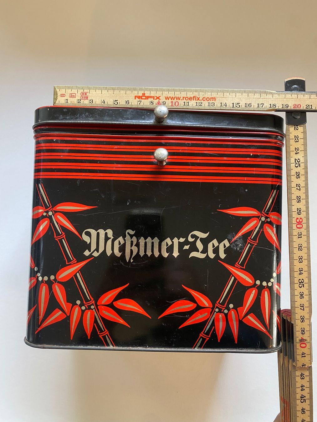 Pots: Vintage Blechdose Messmer-Tee – D'occasion à Winterthur par Winterthurer123 2