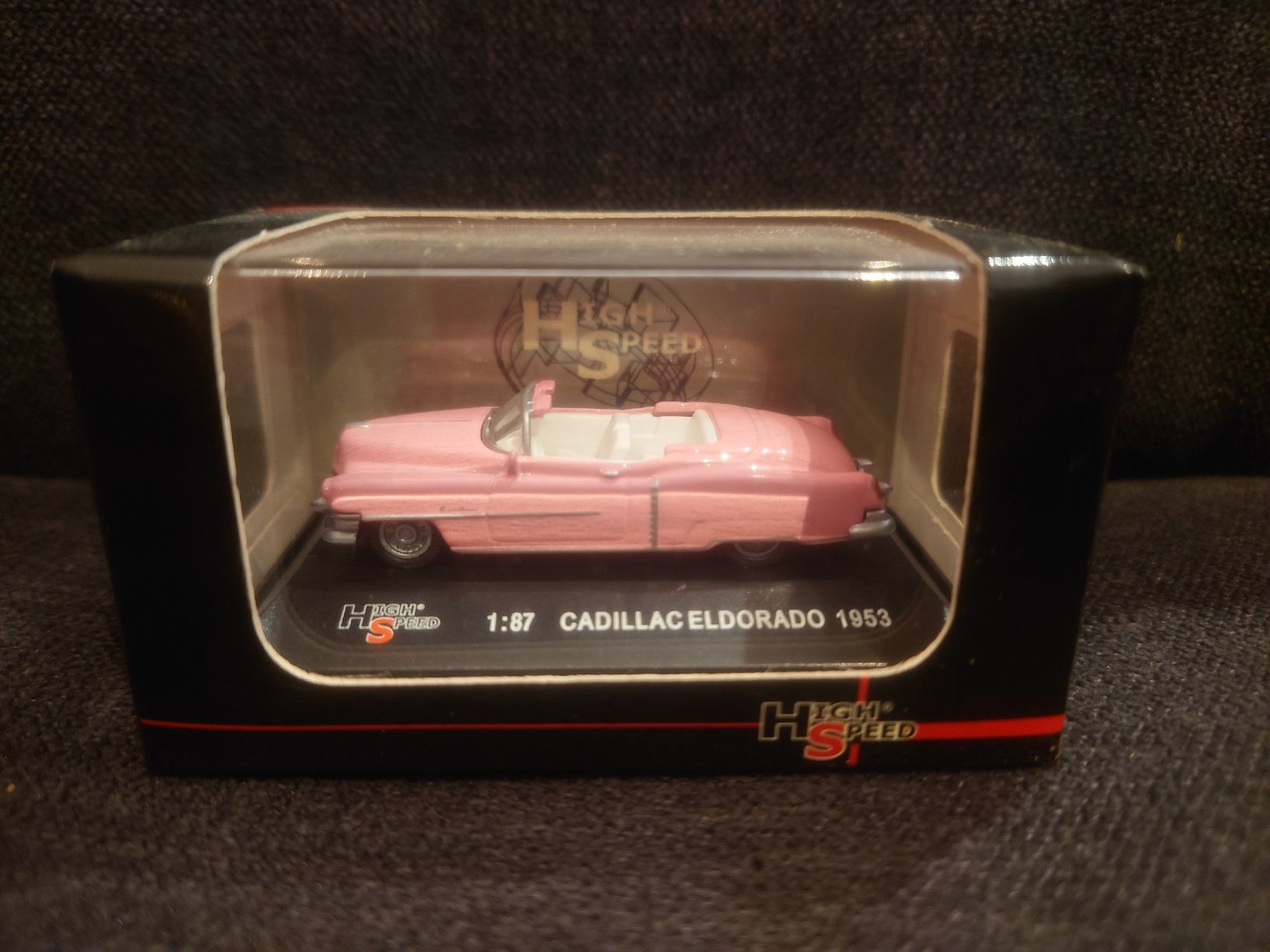 Cadillac Modellini d'auto: High Speed Modellauto: Cadillac Eldorado, 1953, 1:87 – Nuovo e nell'imballaggio originale da Boningen venduto da Swyt