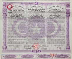 7,5% République Turque - 1934
