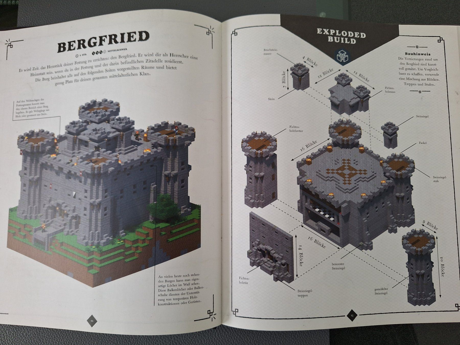 Libri: Minecraft "Baue deine Festung" – Usato da Dietlikon venduto da Pgm16 2
