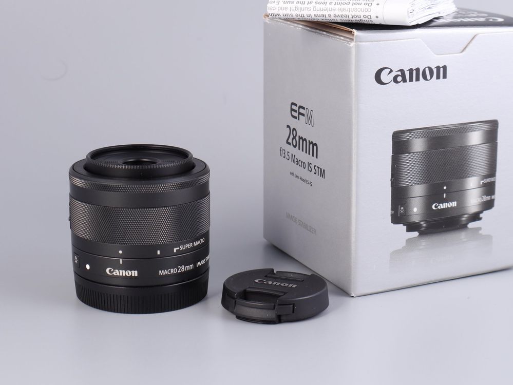 Canon EF-M 28mm f/3.5 Macro IS STM | Kaufen auf Ricardo