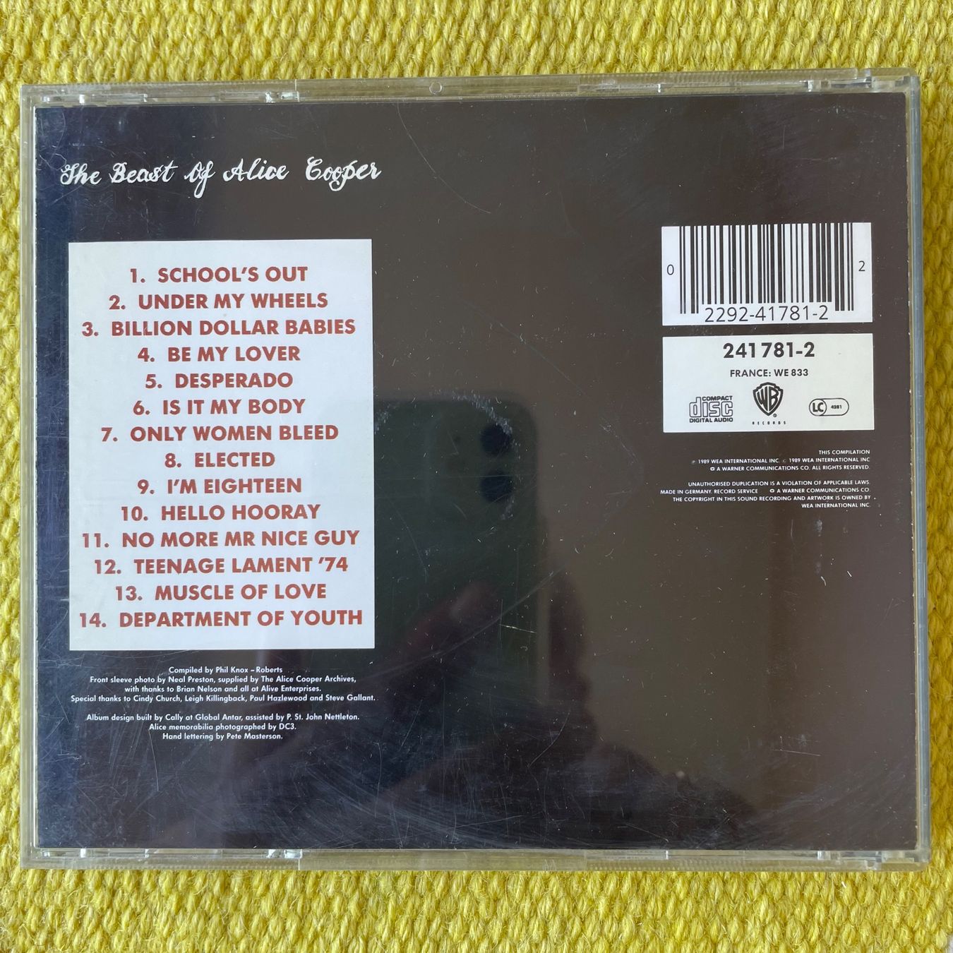 CD: ALICE COOPER-THE BEST OF – Usato da Rorschacherberg venduto da CD-Roli 1