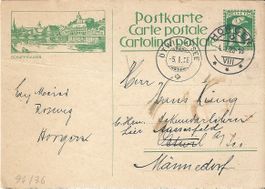 Cart postale [SCHAFFHAUSEN]