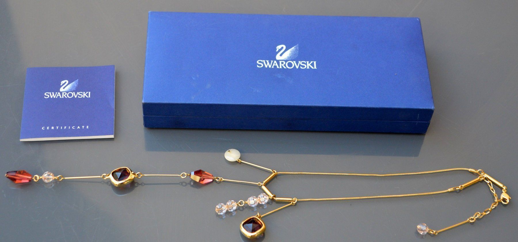 Swarovski Catenine: Halskette / Collier Swarovski – Usato da Collonges venduto da Auganien 7