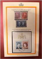 Sammlerbogen Briefmarken - Liechtenstein - 1967 - Hochzeiten