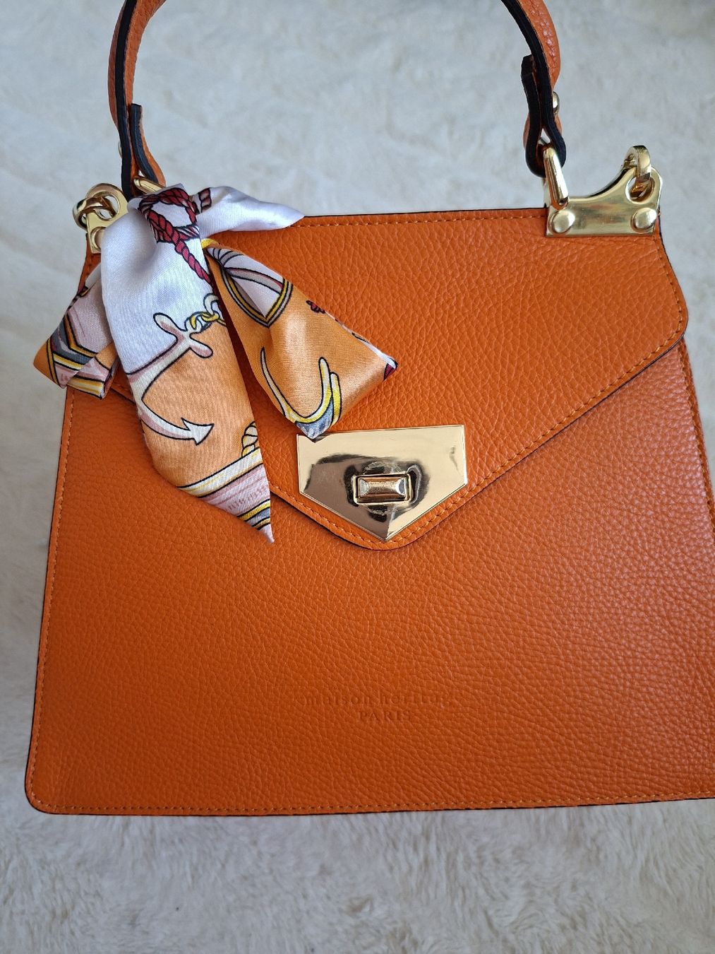 Borse da donna: Sac à main orange Maison Heritage Paris – Usato da Renens VD venduto da ser_j2fn 1
