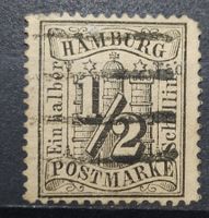 Altesdeutschland Hamburg Mi-Nr. 10 Gestempelt