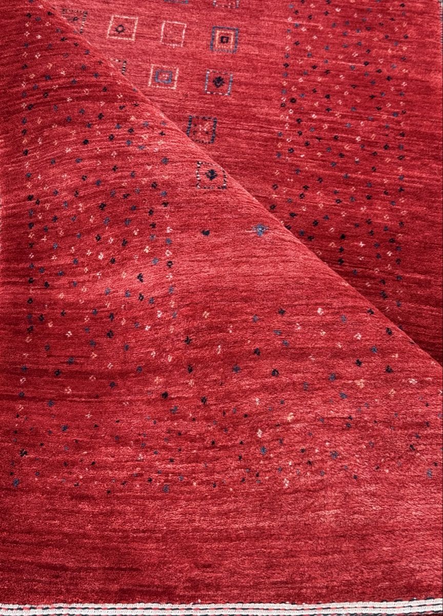 Gabbeh Tappeti: Wunderschöner Perserteppich Gabbeh 382x91.cm – Usato da Sempach venduto da Star7 7