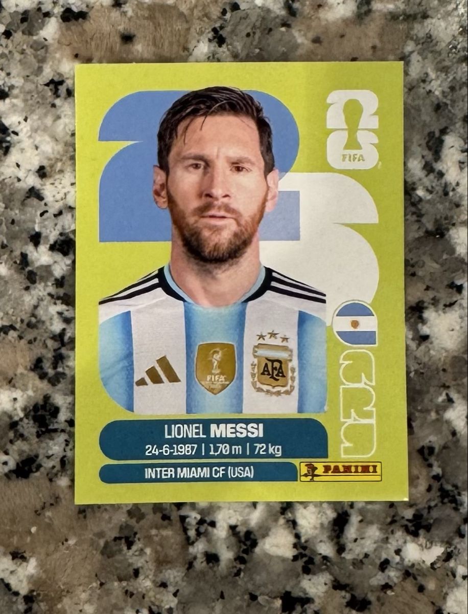 Panini Carte collezionabili: Panini Sticker WM 2026 Lionel Messi – Nuovo (secondo la descrizione) da Oberwil-Lieli venduto da MantaFango