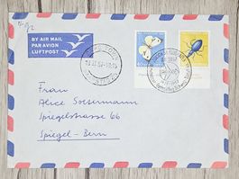 CL12 Enveloppe + Timbre Suisse 1957 Thème Aviation