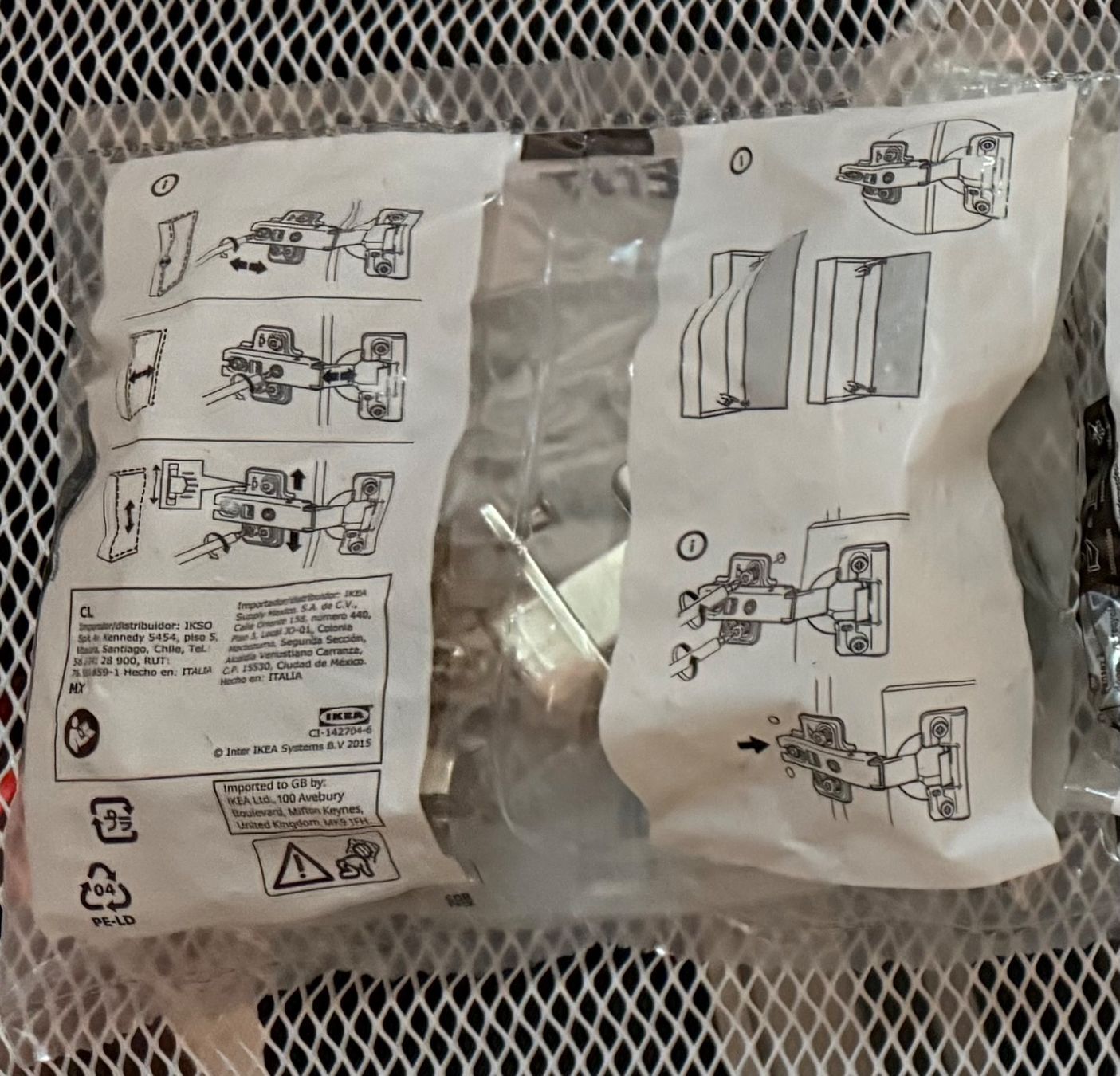Ikea Ferramenta: IKEA KOMPLEMENT Scharniere sanft schliessend neu 4 Stück – Nuovo e nell'imballaggio originale da Fislisbach venduto da gueselpeter 2